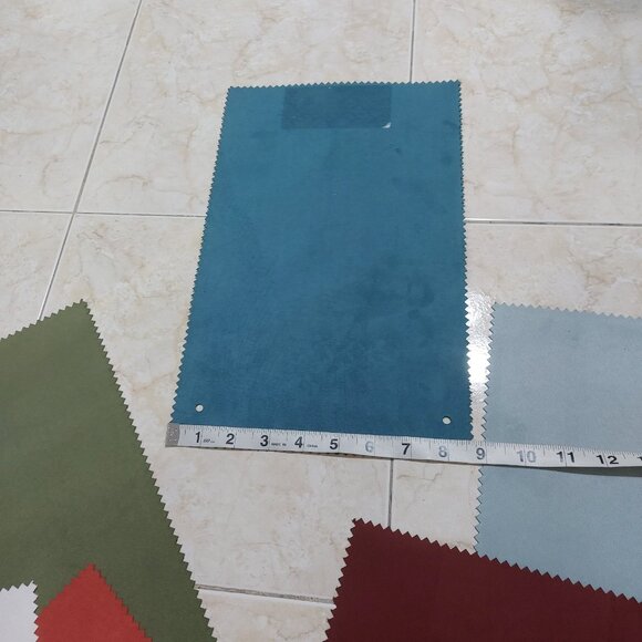 Suede Sample Pieces Different Colors Approx 20 pieces - Picture 3 of 6